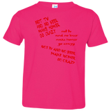 T-Shirts Hot Pink / 2T HOMER CRAZY Toddler Premium T-Shirt