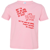 T-Shirts Pink / 2T HOMER CRAZY Toddler Premium T-Shirt