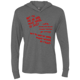 T-Shirts Premium Heather / X-Small HOMER CRAZY Triblend Long Sleeve Hoodie Tee