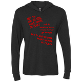 T-Shirts Vintage Black / X-Small HOMER CRAZY Triblend Long Sleeve Hoodie Tee