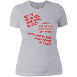 T-Shirts Heather Grey / X-Small HOMER CRAZY Women's Premium T-Shirt