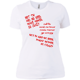 T-Shirts White / X-Small HOMER CRAZY Women's Premium T-Shirt