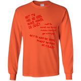 T-Shirts Orange / YS HOMER CRAZY Youth Long Sleeve T-Shirt