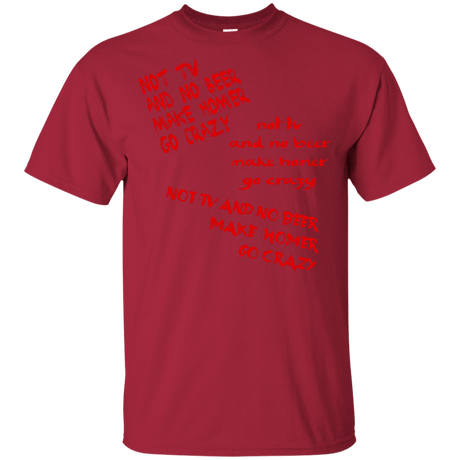 T-Shirts Cardinal / YXS HOMER CRAZY Youth T-Shirt