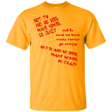 T-Shirts Gold / YXS HOMER CRAZY Youth T-Shirt