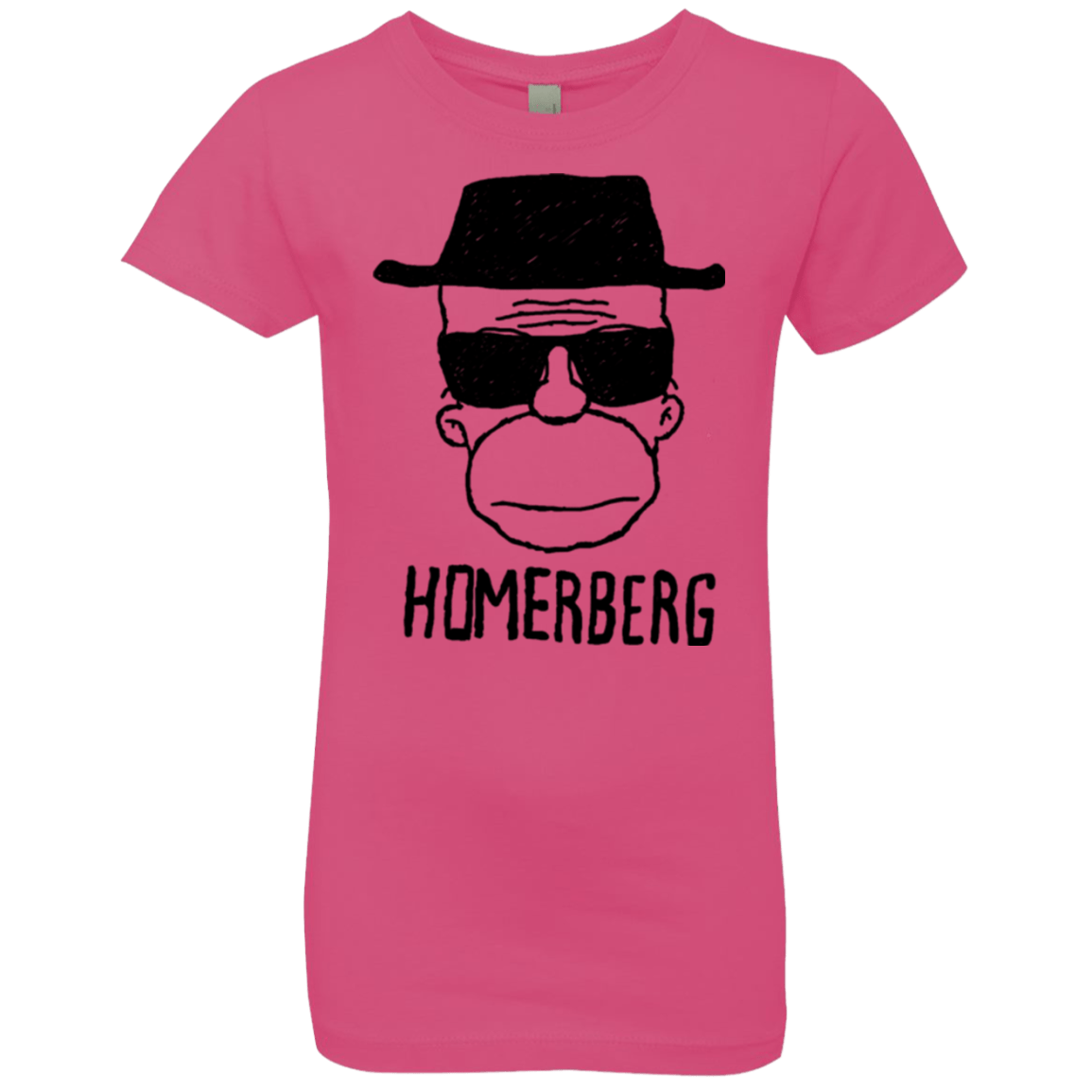 T-Shirts Hot Pink / YXS Homerberg Girls Premium T-Shirt