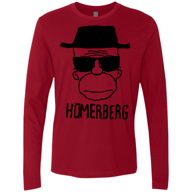 T-Shirts Cardinal / Small Homerberg Men's Premium Long Sleeve