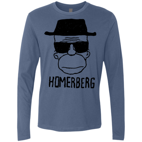 T-Shirts Indigo / Small Homerberg Men's Premium Long Sleeve