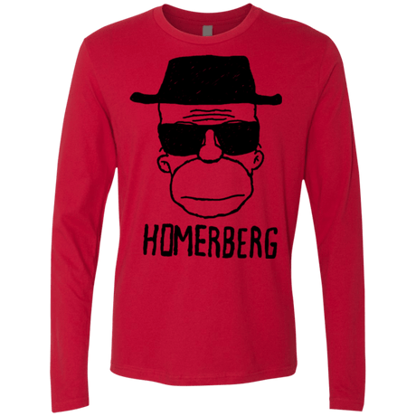 T-Shirts Red / Small Homerberg Men's Premium Long Sleeve