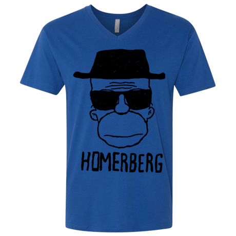 T-Shirts Royal / X-Small Homerberg Men's Premium V-Neck