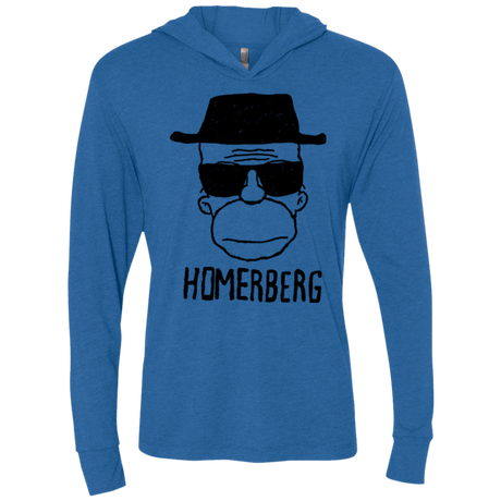 T-Shirts Vintage Royal / X-Small Homerberg Triblend Long Sleeve Hoodie Tee