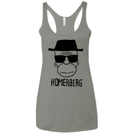 T-Shirts Venetian Grey / X-Small Homerberg Women's Triblend Racerback Tank