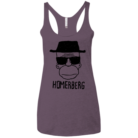 T-Shirts Vintage Purple / X-Small Homerberg Women's Triblend Racerback Tank