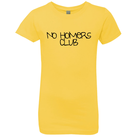 T-Shirts Vibrant Yellow / YXS Homers Girls Premium T-Shirt