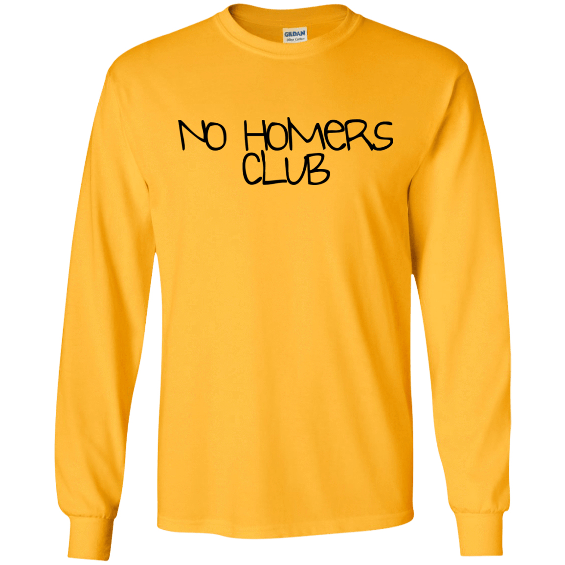 T-Shirts Gold / S Homers Men's Long Sleeve T-Shirt