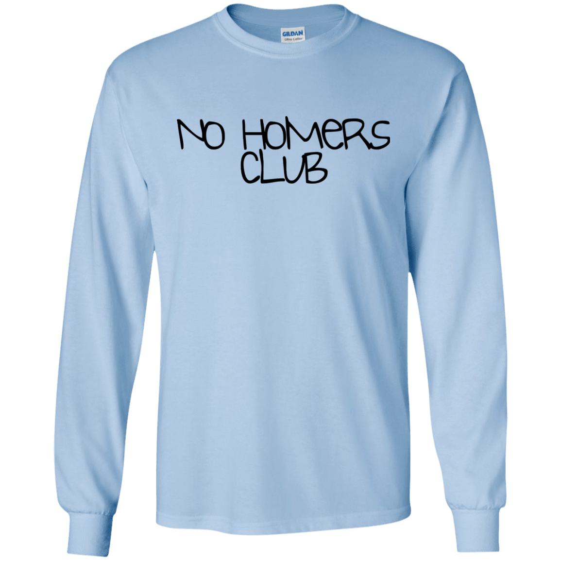 T-Shirts Light Blue / S Homers Men's Long Sleeve T-Shirt