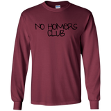 T-Shirts Maroon / S Homers Men's Long Sleeve T-Shirt