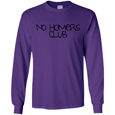 T-Shirts Purple / S Homers Men's Long Sleeve T-Shirt