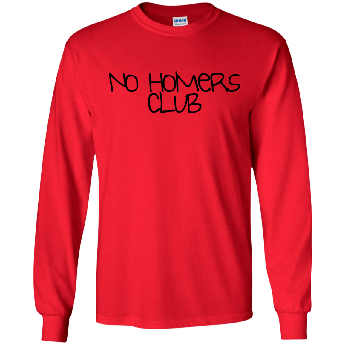 T-Shirts Red / S Homers Men's Long Sleeve T-Shirt