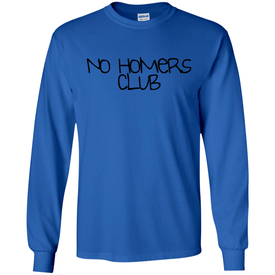 T-Shirts Royal / S Homers Men's Long Sleeve T-Shirt