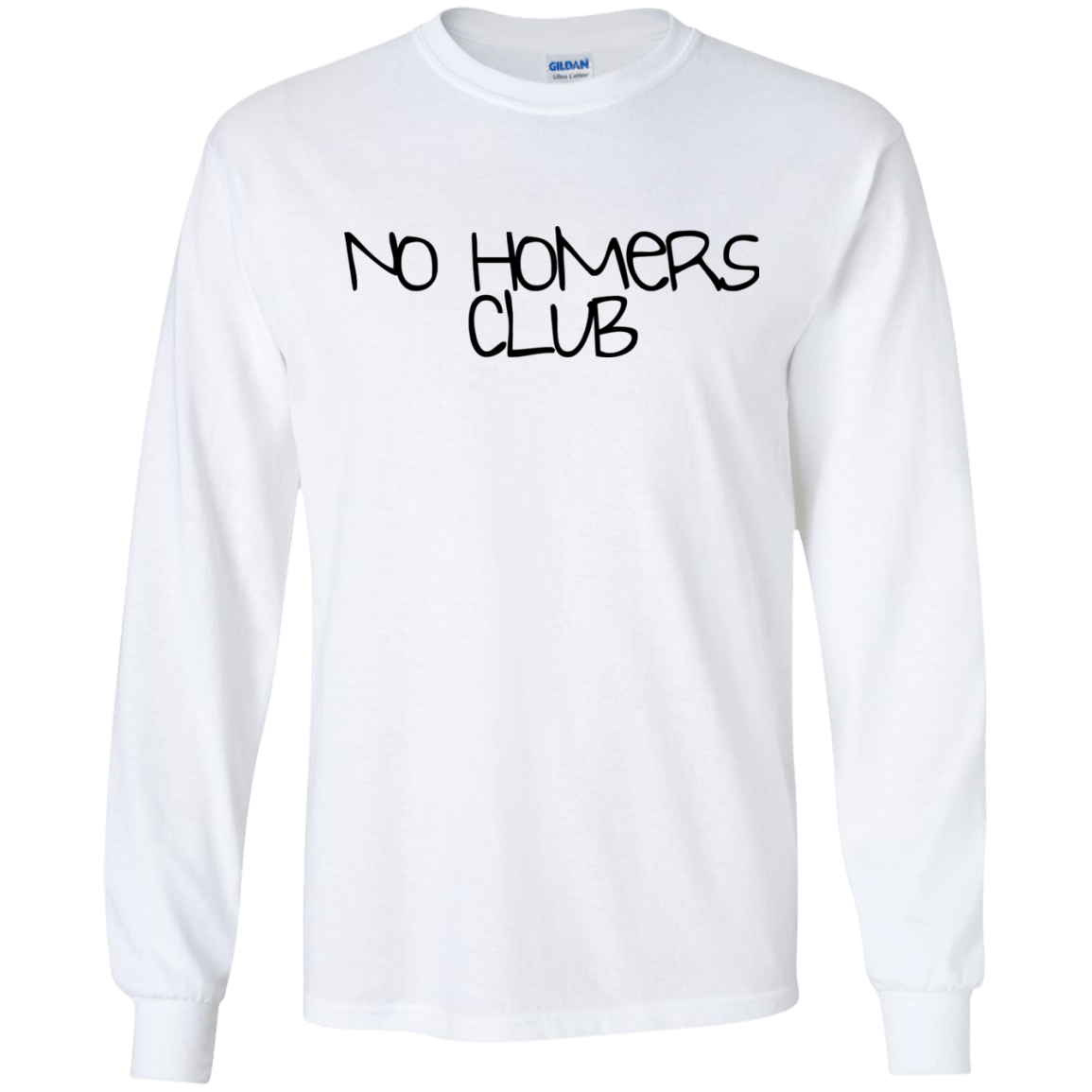 T-Shirts White / S Homers Men's Long Sleeve T-Shirt