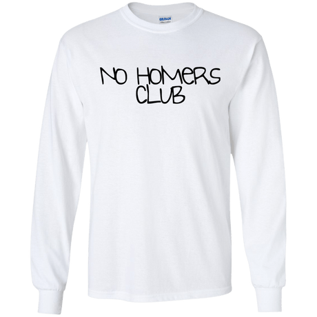 T-Shirts White / S Homers Men's Long Sleeve T-Shirt