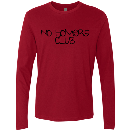 T-Shirts Cardinal / S Homers Men's Premium Long Sleeve