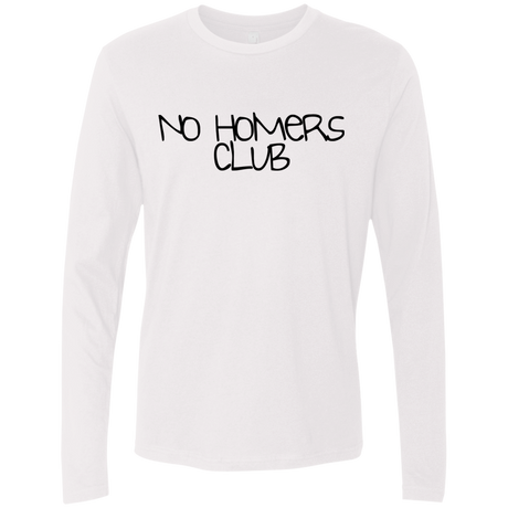 T-Shirts White / S Homers Men's Premium Long Sleeve