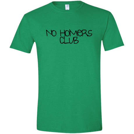 T-Shirts Heather Irish Green / S Homers Men's Semi-Fitted Softstyle