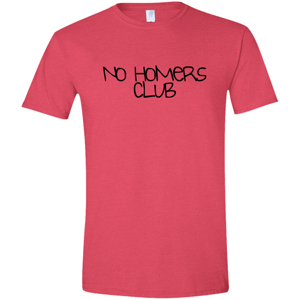 T-Shirts Heather Red / S Homers Men's Semi-Fitted Softstyle