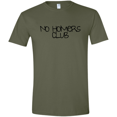 T-Shirts Military Green / S Homers Men's Semi-Fitted Softstyle