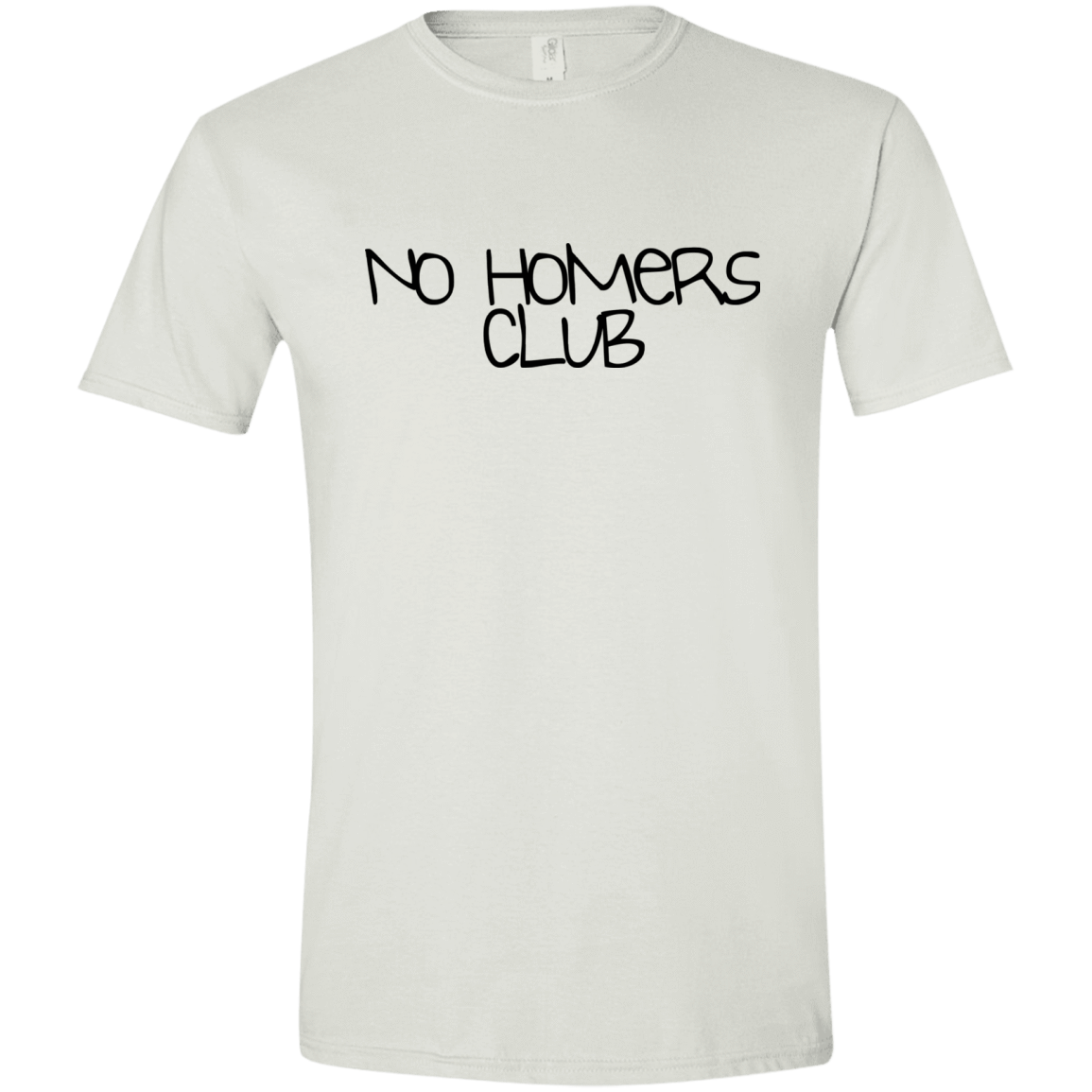 T-Shirts White / X-Small Homers Men's Semi-Fitted Softstyle