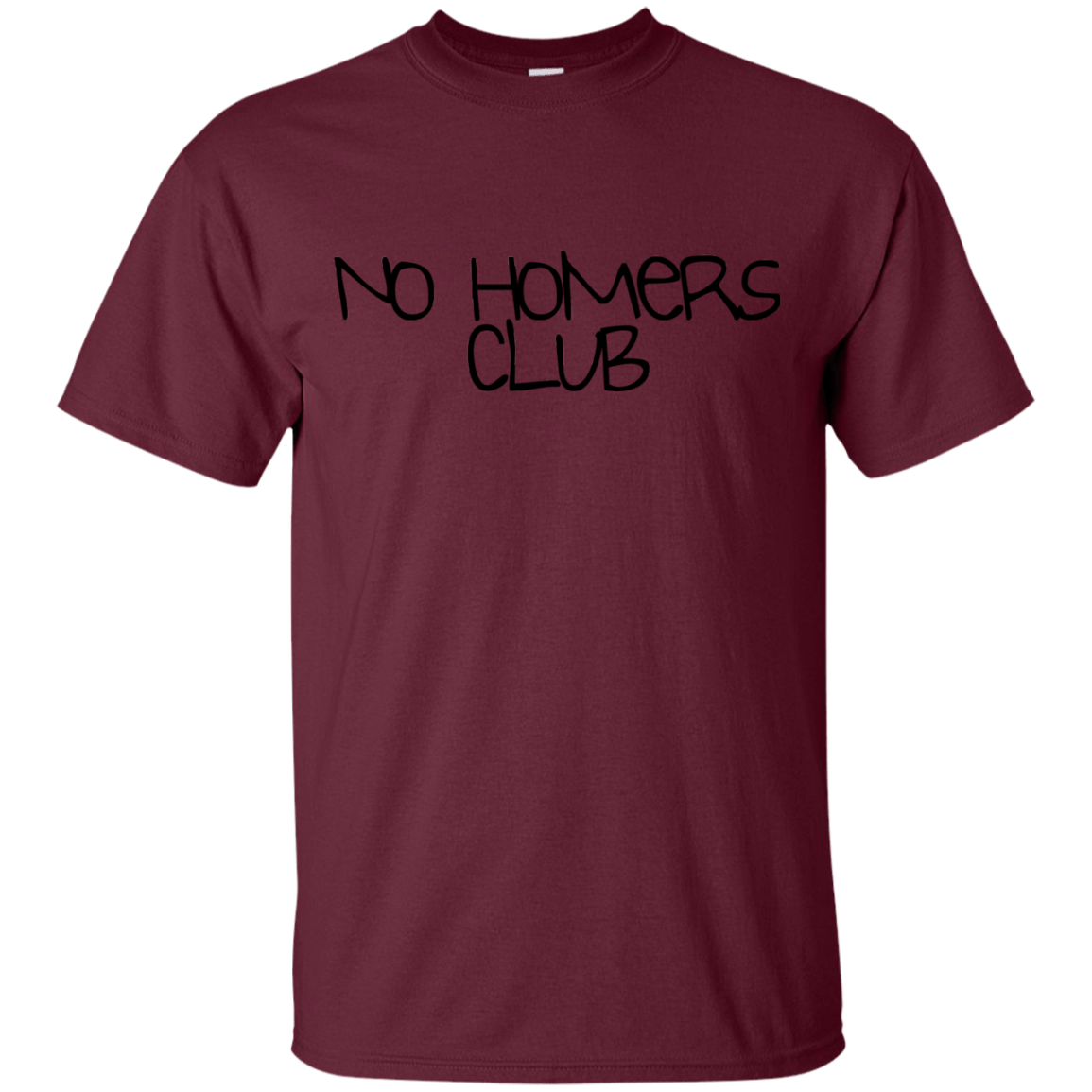 T-Shirts Maroon / S Homers T-Shirt