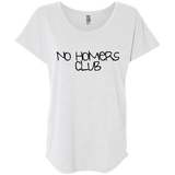 T-Shirts Heather White / X-Small Homers Triblend Dolman Sleeve