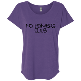 T-Shirts Purple Rush / X-Small Homers Triblend Dolman Sleeve