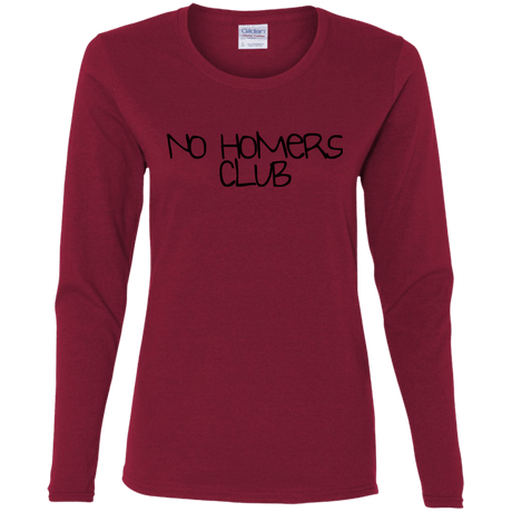 T-Shirts Cardinal / S Homers Women's Long Sleeve T-Shirt