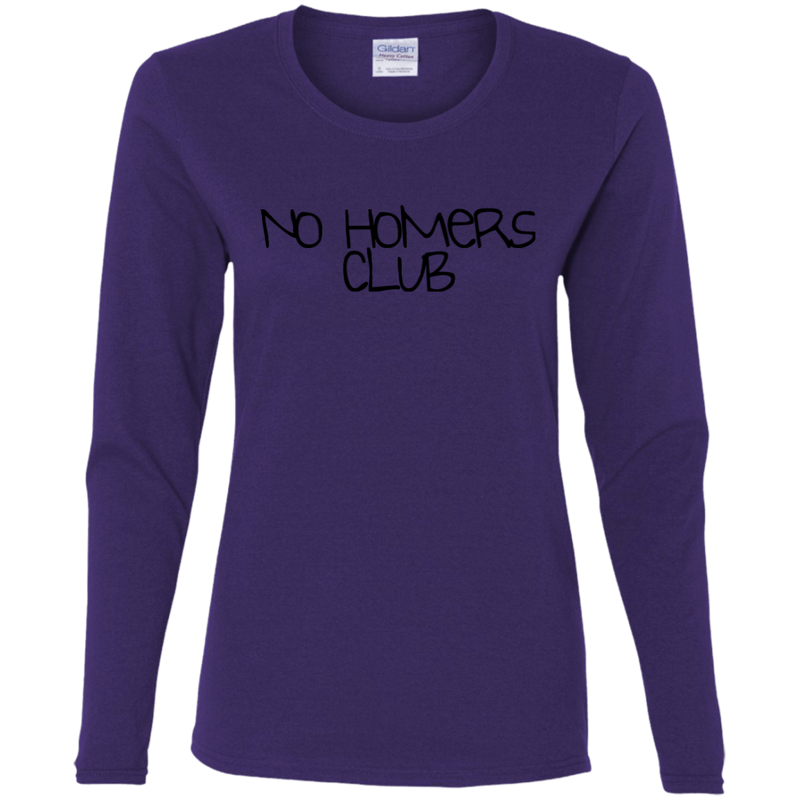 T-Shirts Purple / S Homers Women's Long Sleeve T-Shirt