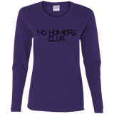 T-Shirts Purple / S Homers Women's Long Sleeve T-Shirt