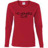 T-Shirts Red / S Homers Women's Long Sleeve T-Shirt