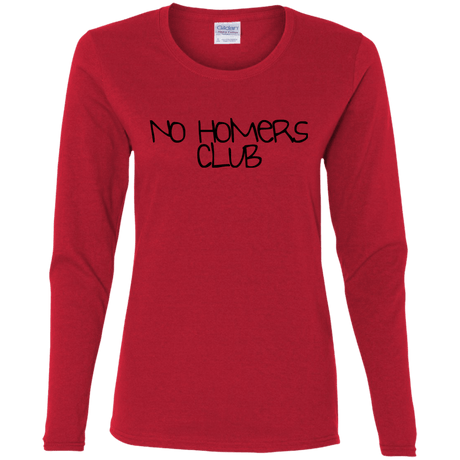 T-Shirts Red / S Homers Women's Long Sleeve T-Shirt