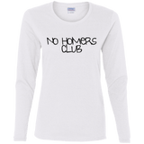 T-Shirts White / S Homers Women's Long Sleeve T-Shirt