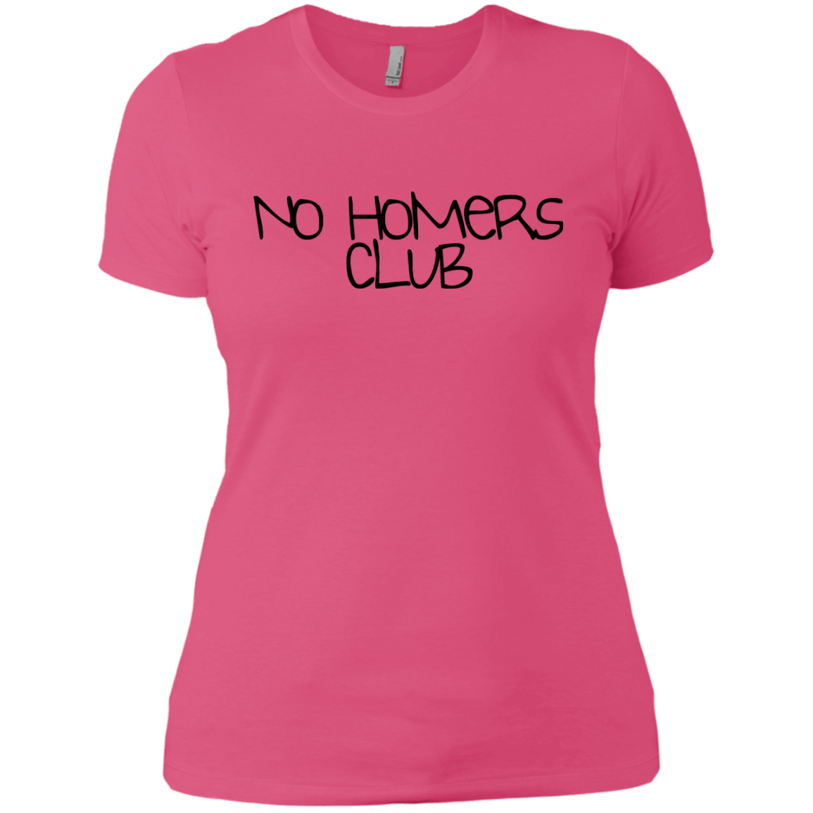 T-Shirts Hot Pink / X-Small Homers Women's Premium T-Shirt