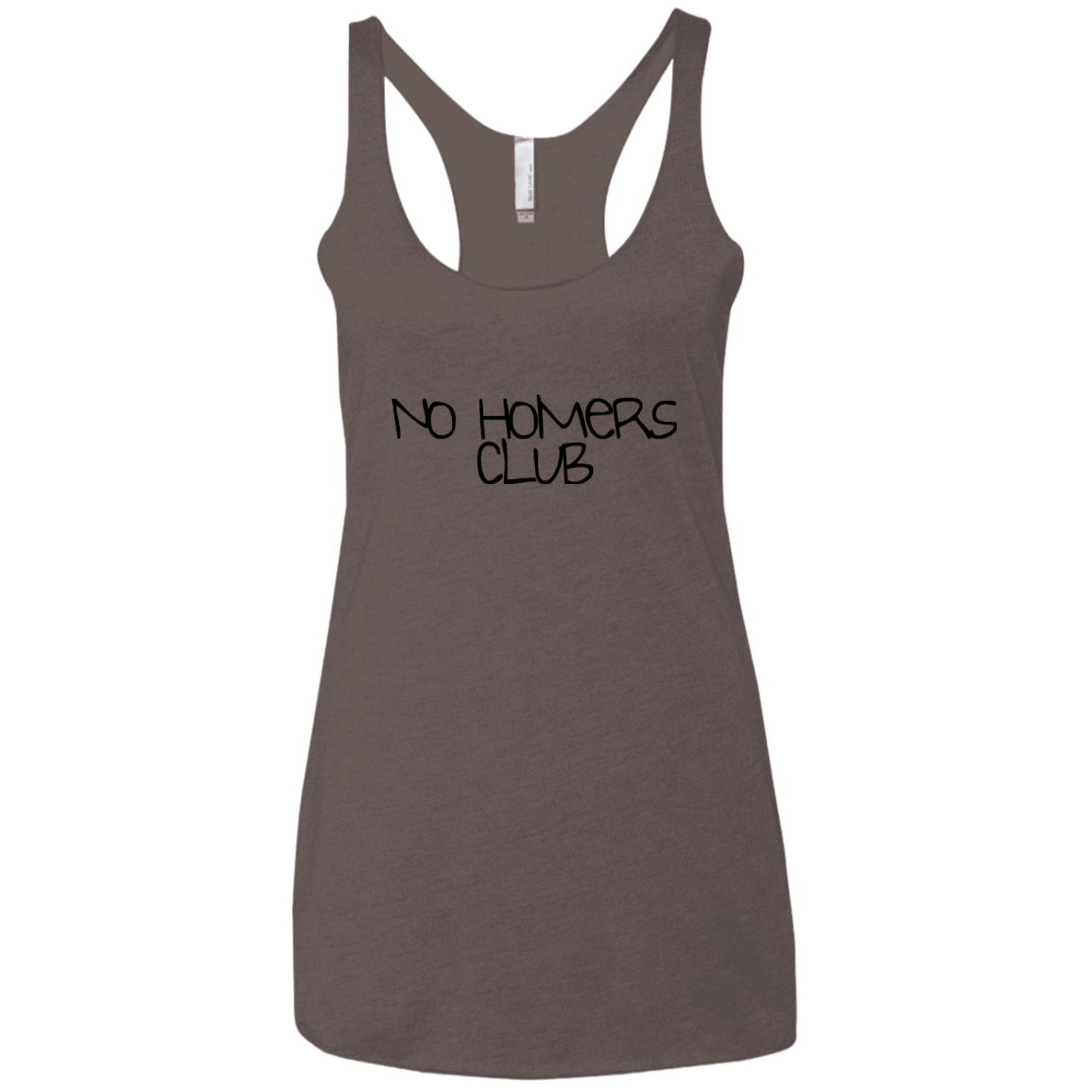 T-Shirts Macchiato / X-Small Homers Women's Triblend Racerback Tank