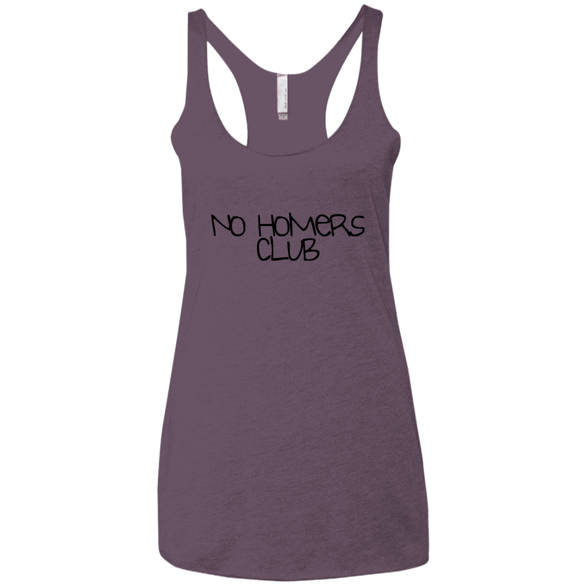 T-Shirts Vintage Purple / X-Small Homers Women's Triblend Racerback Tank