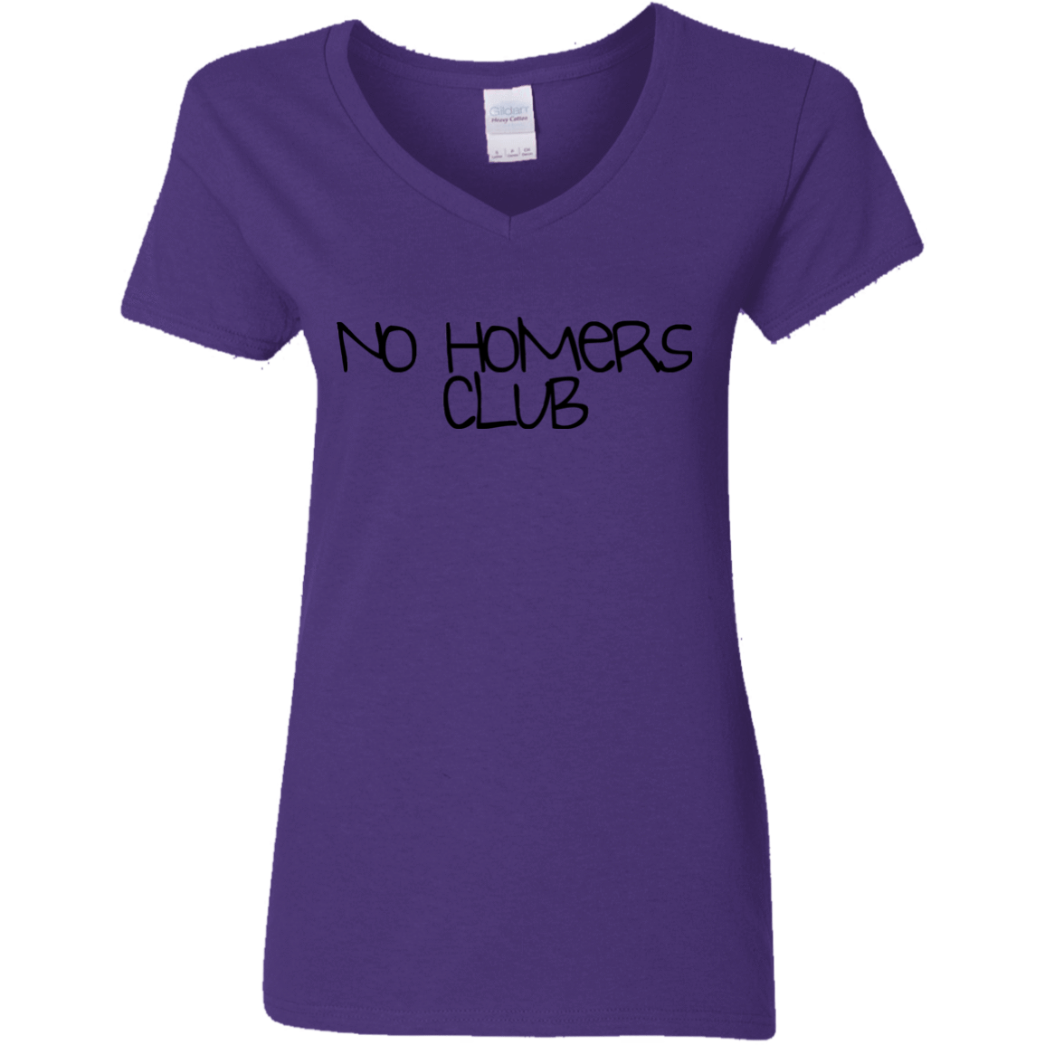 T-Shirts Purple / S Homers Women's V-Neck T-Shirt