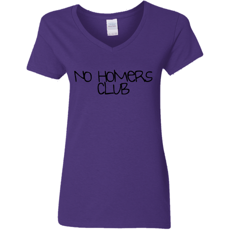 T-Shirts Purple / S Homers Women's V-Neck T-Shirt