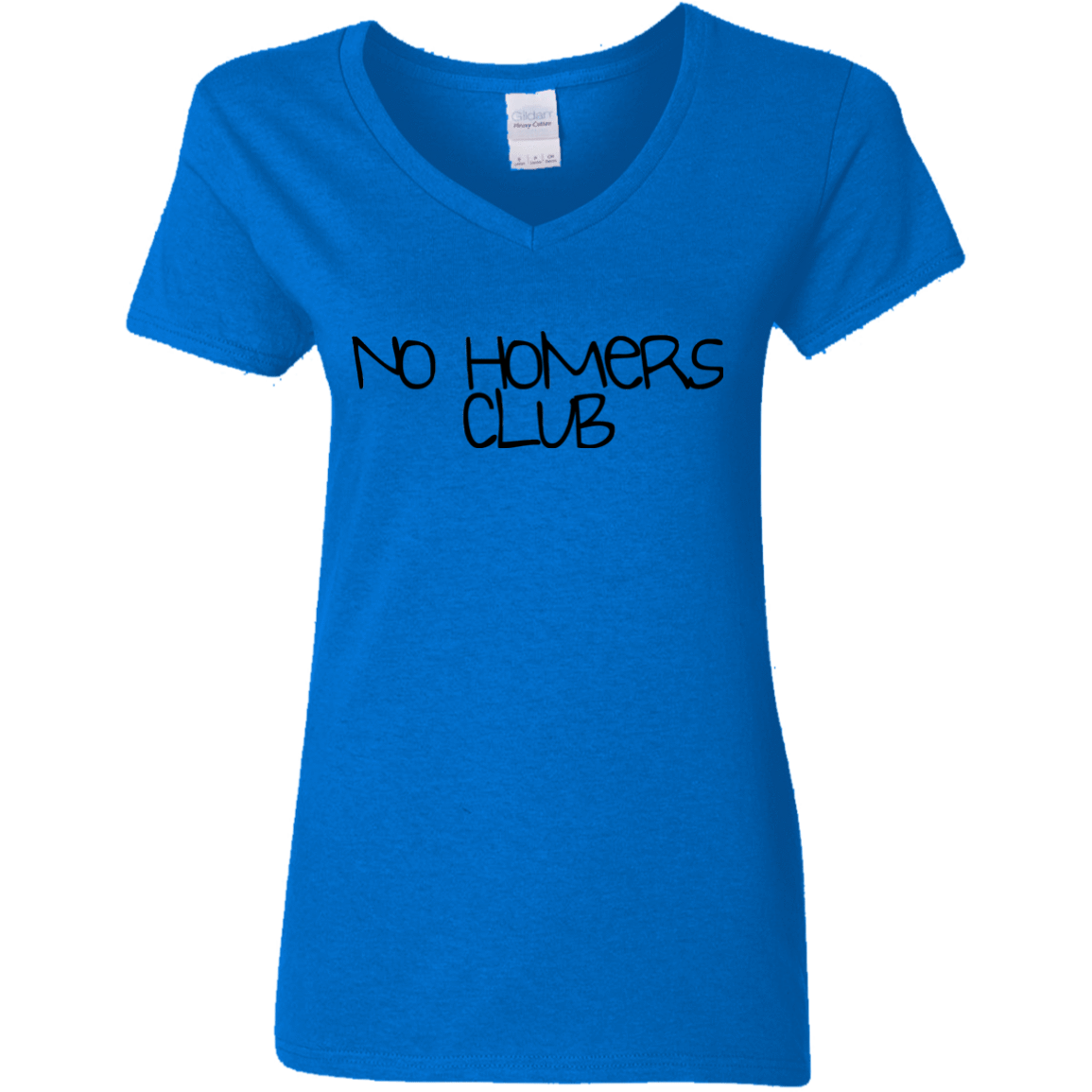 T-Shirts Royal / S Homers Women's V-Neck T-Shirt