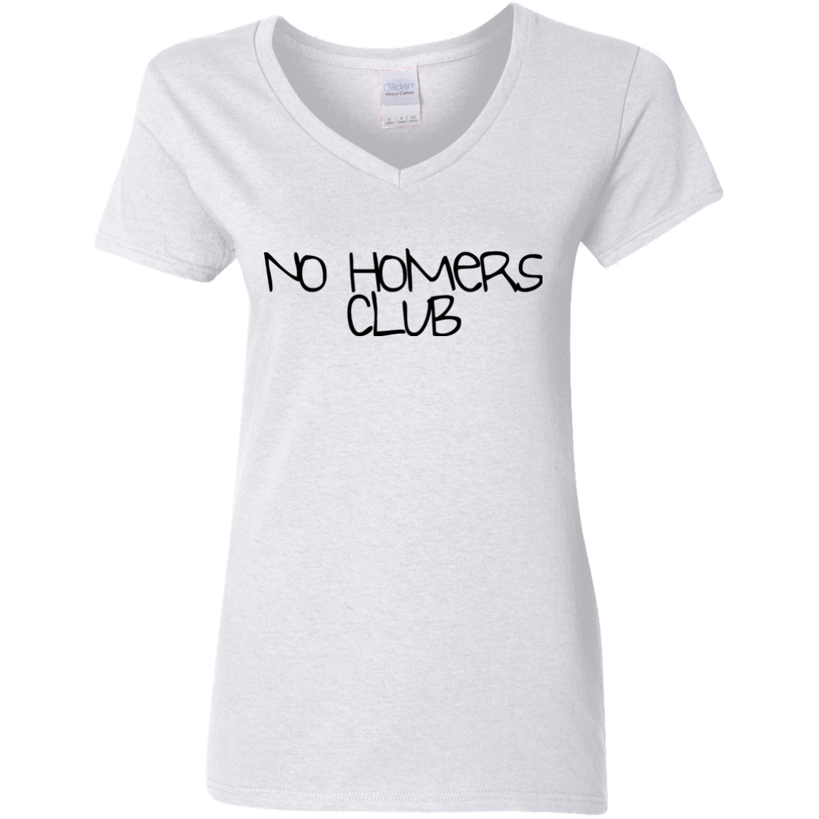 T-Shirts White / S Homers Women's V-Neck T-Shirt