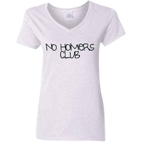 T-Shirts White / S Homers Women's V-Neck T-Shirt