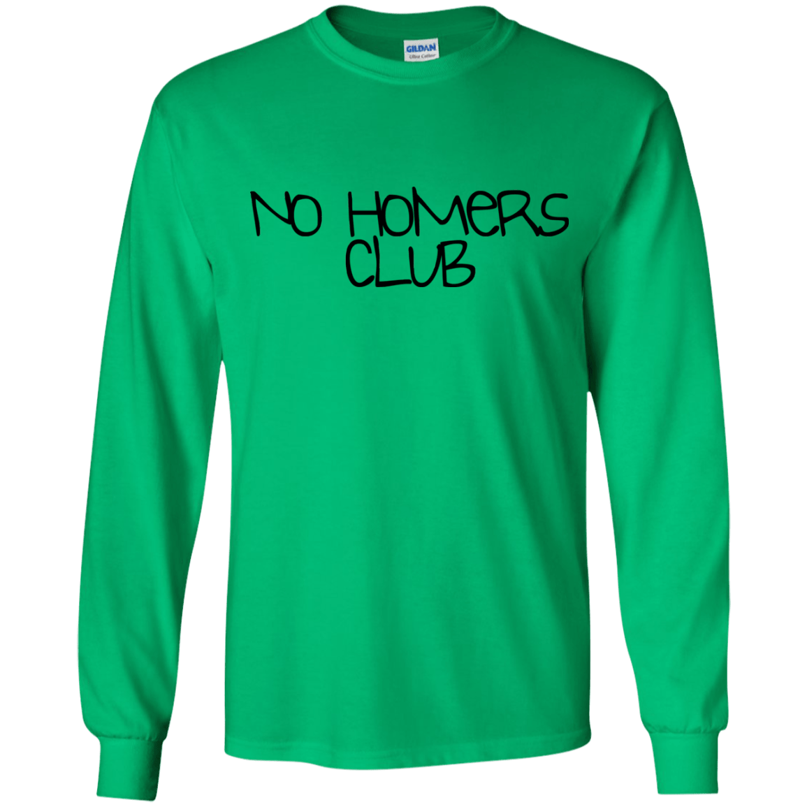T-Shirts Irish Green / YS Homers Youth Long Sleeve T-Shirt